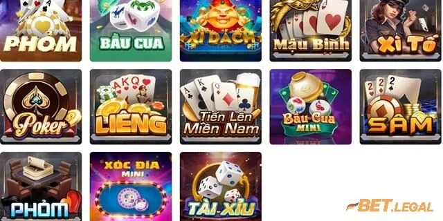 Lựa chọn Poker Debet ở sảnh game bài