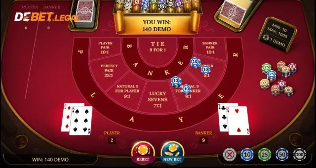 Thuật ngữ cần biết khi cược Baccarat Debet